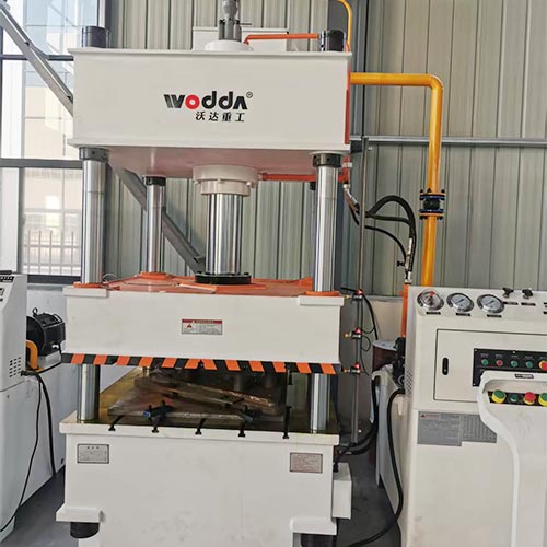 100噸交通標(biāo)志牌沖壓成型液壓機