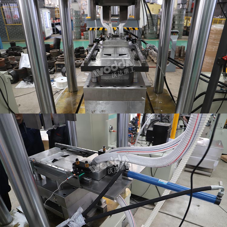 200噸陶瓷粉末成型液壓機細(xì)節(jié)