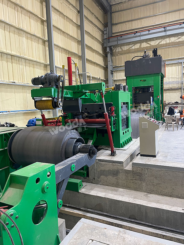 1000噸海洋浮標(biāo)配件沖壓生產(chǎn)線